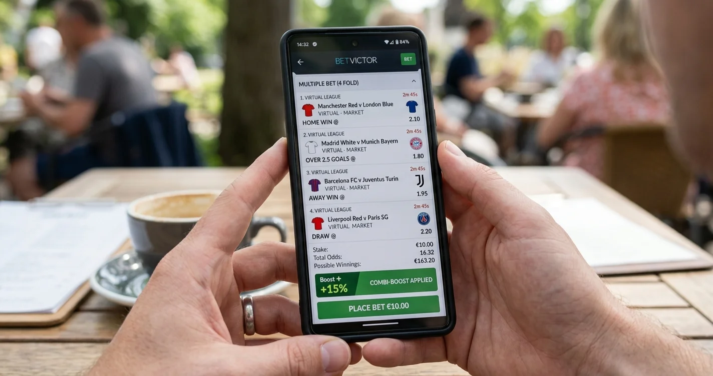 Kombiwetten-Bonus für virtuelle Sportwetten — Mehrfachwetten mit Boost-Prozenten und Extragewinn erklärt