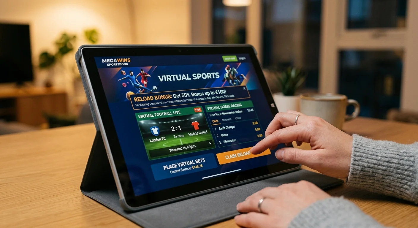 Reload-Bonus für virtuelle Sportwetten: Ob Virtual-Sports-Einsätze in den Bestandskundenbonus eingeschlossen sind