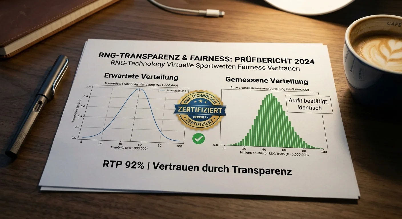 Fairness und Vertrauen in RNG-Ergebnisse bei virtuellen Sportwetten — statistische Zertifizierung und Transparenz