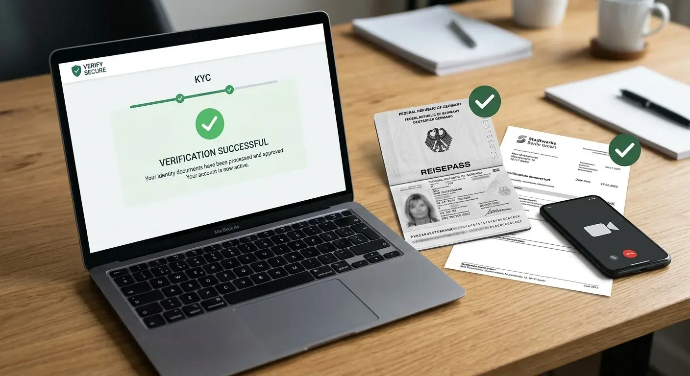 KYC-Verifizierungsprozess beim Sportwetten Bonus erklärt - Dokumente und Zeitrahmen für die Identitätsprüfung