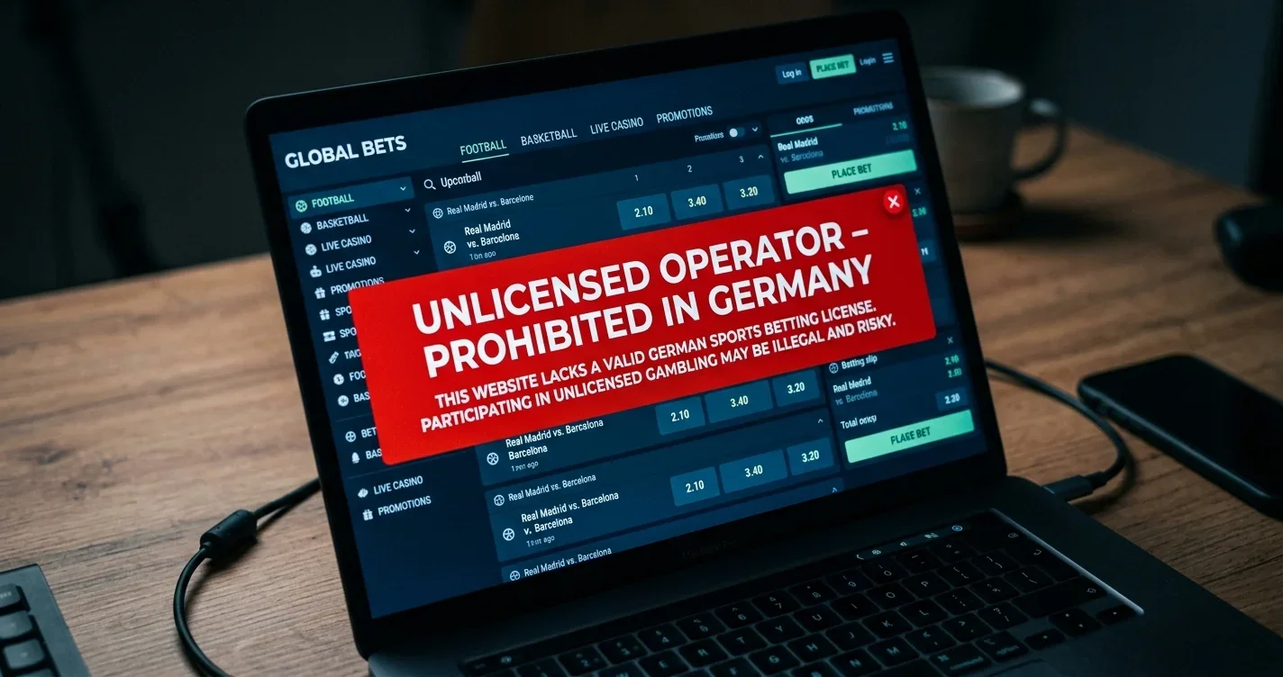 Sportwetten Schwarzmarkt Deutschland – illegale Anbieter und Risiken für Spieler erklärt