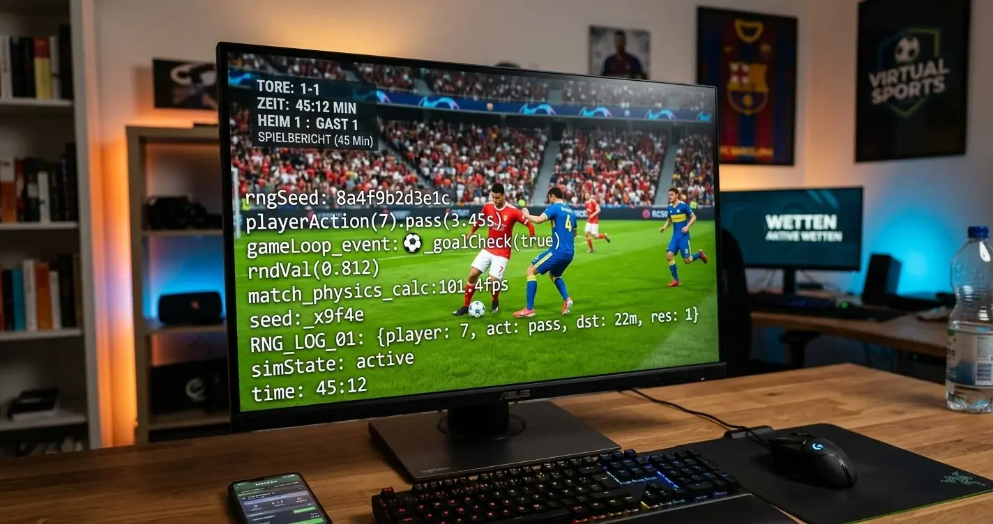 Virtual Sports Fußball Wetten — Matchformat, Quoten und Bonus bei virtuellen Fußballspielen im Überblick