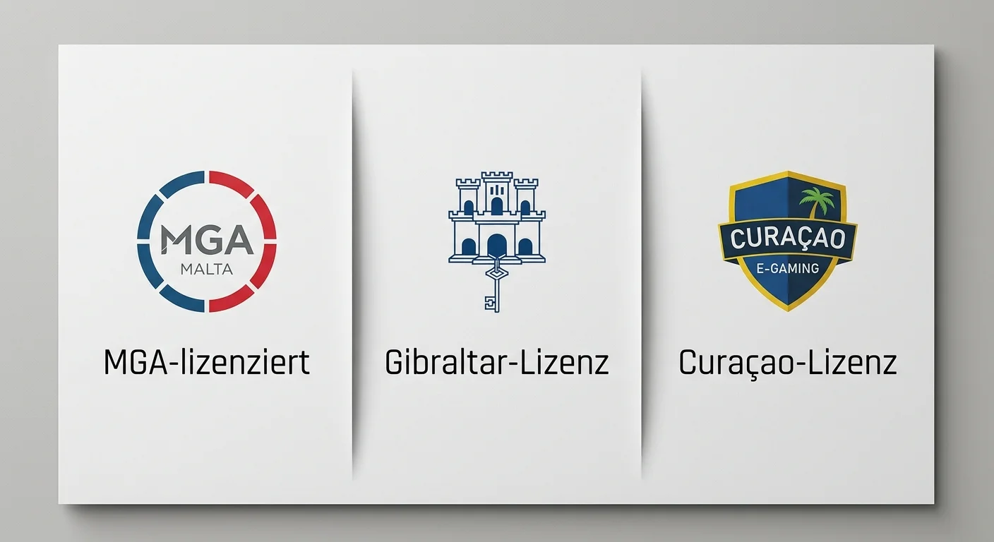 Offshore-Lizenzen MGA Gibraltar Curaçao für virtuelle Sportwetten Anbieter im Vergleich