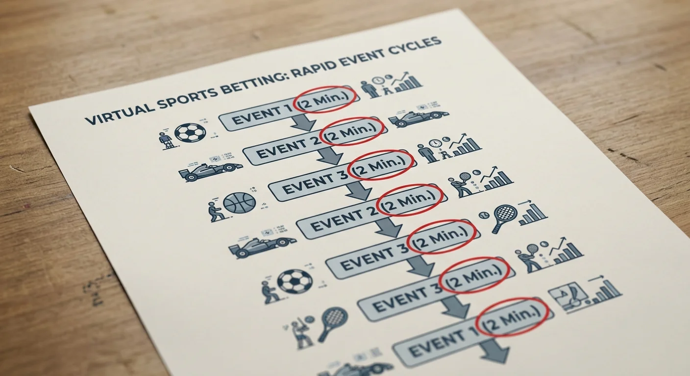 Suchtrisiko durch hohe Eventfrequenz bei virtuellen Sportwetten rund um die Uhr — kurze Zyklen als Risikofaktor
