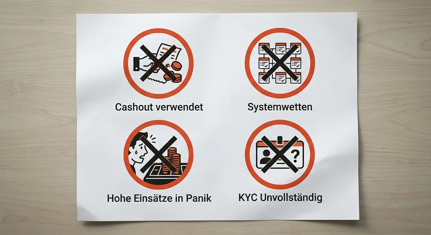 Häufige Fehler beim Wettbonus freispielen — Cashout, Systemwetten und Zeitmanagement-Fallen vermeiden