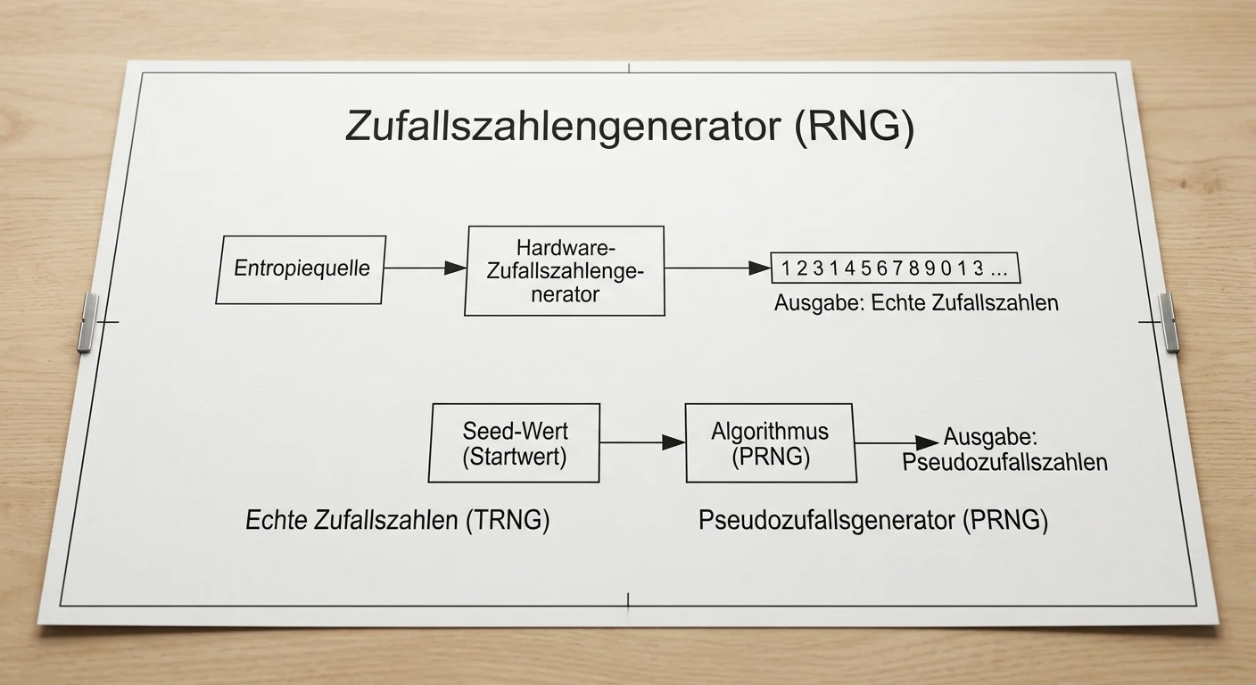 Zufallszahlengenerator RNG Technologie Grundlage virtueller Sportwetten erklärt